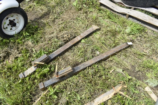 Pair of Pin On Bucket Forks