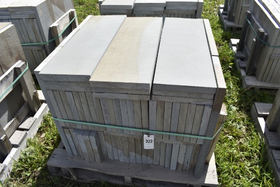 pallet of 1 1/2" thick bluestone