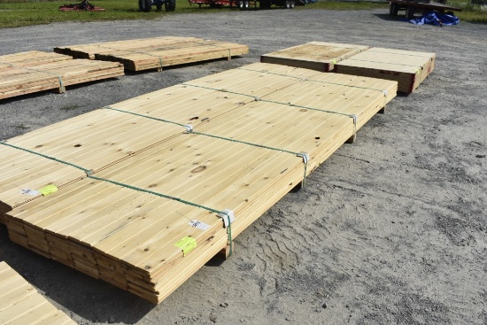 White Pine Tongue and groove panneling 1"x8"x16'