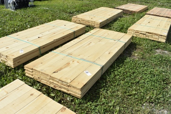 White Pine Shiplap Paneling 1'x8"x8'