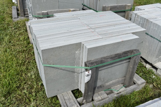 pallet of 1 1/2" thick bluestone