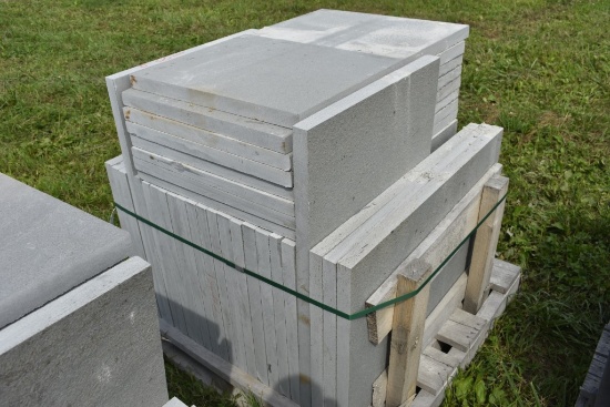 pallet of 1 1/2" thick bluestone