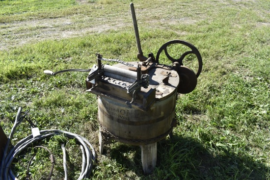 Richmond no 20 antique clothes washer