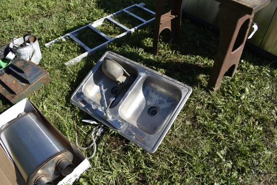 aluminum 5 step ladder
