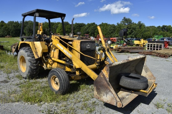 John deere 210C loader backhoe