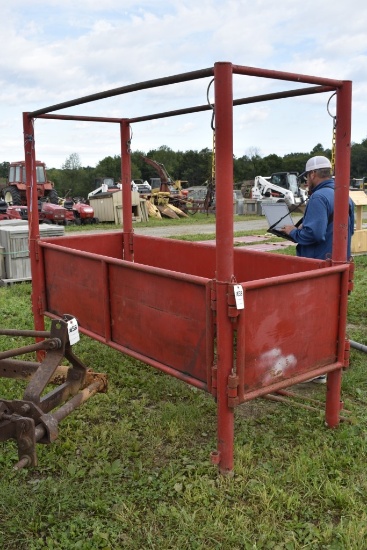 8' x 40" cattle chute