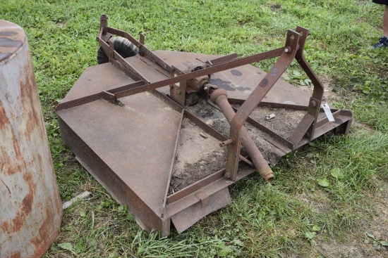 5 foot wide 3 point brush cutter