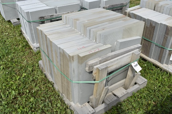 Pallet of 2" thick bluestone pavers