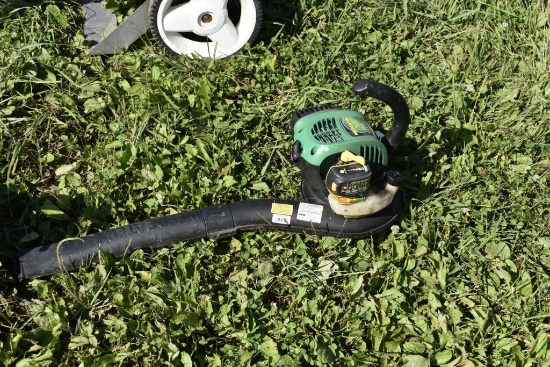 weedeater gas powered leaf blower