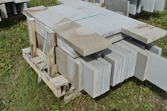 Pallet of 2" thick Bluestone treads