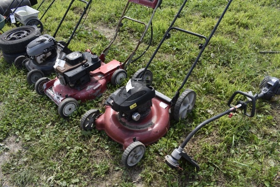 22" pushmower with briggs motor