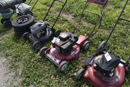 Toro OHV rear bagger pushmower