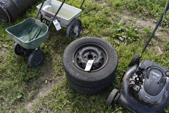 Pair of General P175/70 R13 tires
