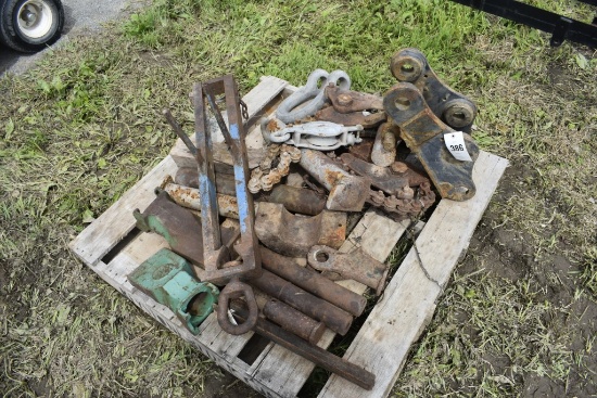 Excavator Coupler, Big Clevis, Bucket Teeth, Misc Pins