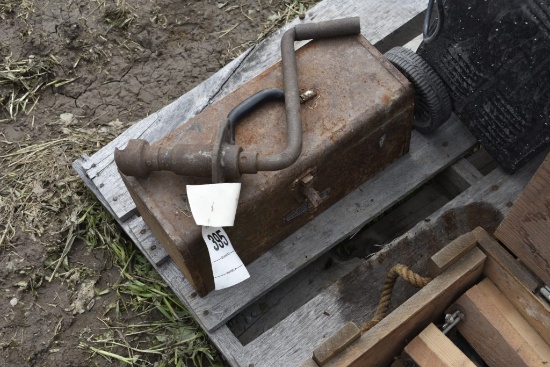 Crankshaft and Craftsman Toolbox