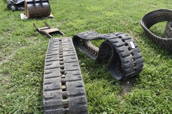 set of 18 inch wide rubber tracks