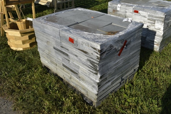 Pallet of Bluestone Pavers