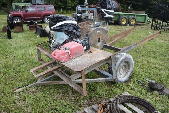 Stone Table Saw with Honda GX690 Engine