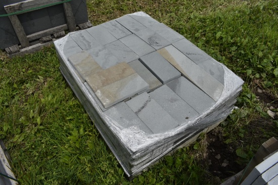 Pallet of Bluestone Pavers