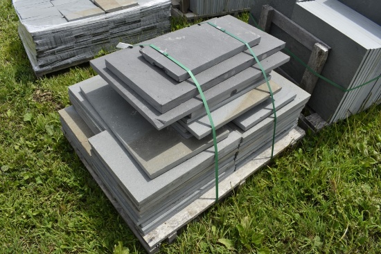 Pallet of Thermal Bluestone and Lavender Stone