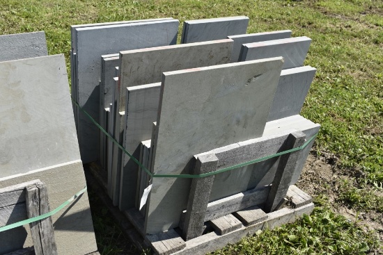 Pallet of one inch bluestone