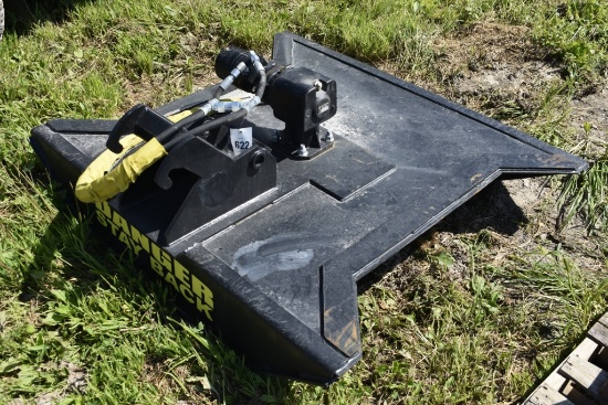 New 48" side hill mower for Excavator