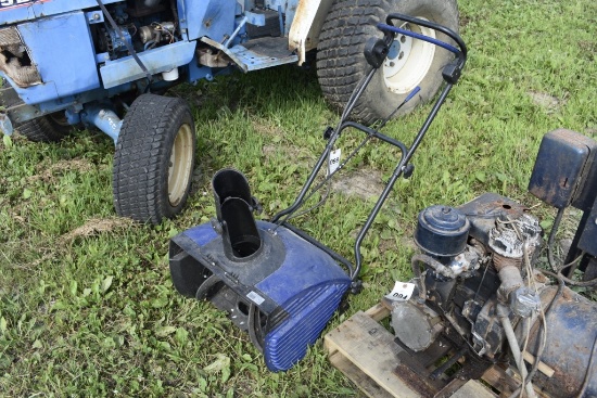 Little Blue snowblower