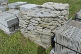 Pallet of wall stone
