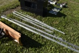 galvanized tubing and shelf parts