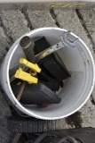 bucket of tools