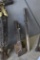 3 Spade jack hammer bits and 1 regular
