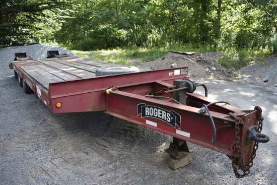 2004 Rogers Heavy Equipment Trailer