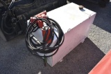 100 Gallon truck transfer tank with electric fuel pump