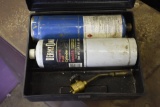 Propane torch in case