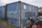 20' Blue Shipping Container