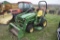 John Deere 4010 Tractor with loader and mower deck