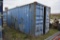 20' Blue Shipping Container