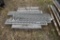5 sections of 5 foot Galvanized Truck Running boards