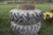 pair of 20.8-38 Dual tractor tires