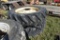 Pair of Goodyear 520/84R46 tractor Tires on 10 Lug Rims