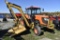 Kubota M108S tractor with Tiger Hydraulic powered side hill mower