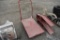 red Warehouse cart