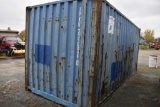 20' Blue Shipping Container