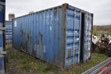 20' Blue Shipping Container