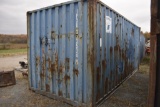 20' Blue Shipping Container