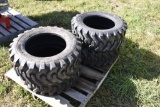 4 new Camso 10-16.5 Skidsteer tires