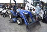 New Holland Boomer 20 Tractor with loader and mower deck