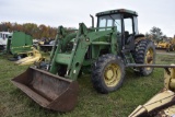John Deere 7410 Tractor with loader