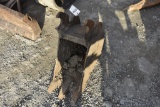 Excavator Bucket that fits a Kubota U35-4