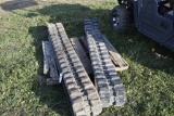 pair of rubber Excavator Tracks